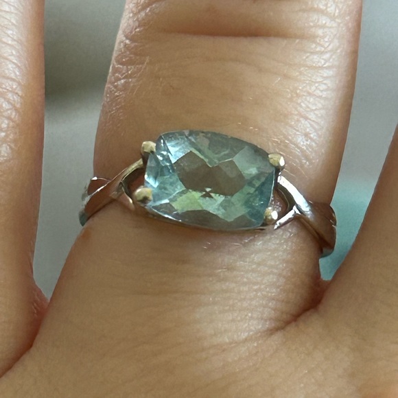 Beautiful aqua ring. - Picture 3 of 5